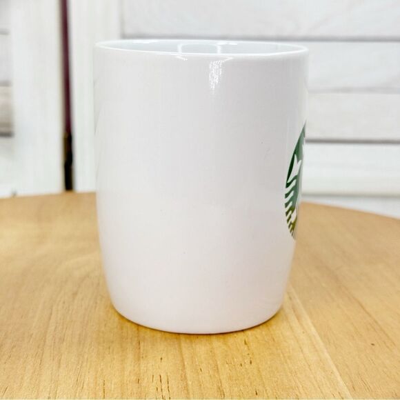 Starbucks 2012 Classic Siren Logo White Ceramic Mug - Picture 4 of 7